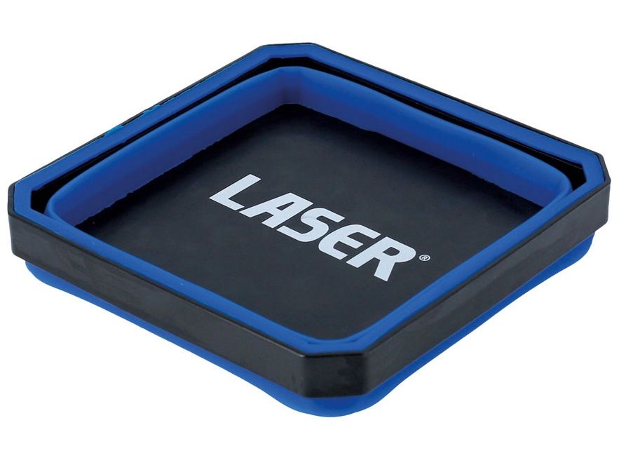 Laser Tools LAS-8360 mágneses szilikon tálca, harmonika, 115 x 115 x 50/19 mm termék fő termékképe